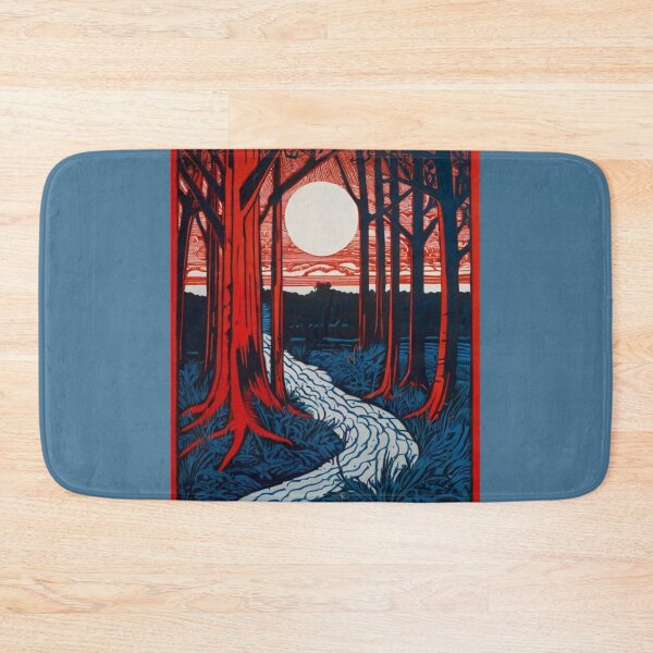 Item preview, The Glow of a River in the Forest Lit by the Moon designed and sold by KilianSzmid.