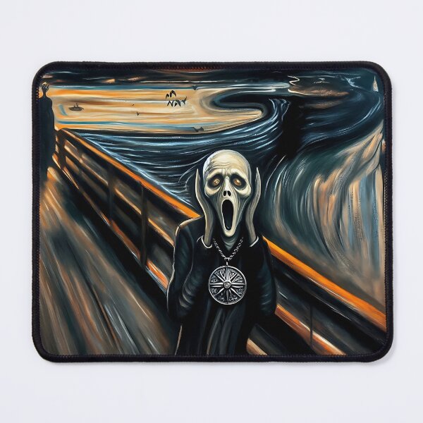 Item preview, The Witcher’s Scream: A Monster’s Nightmare designed and sold by HossamAlsadainy.