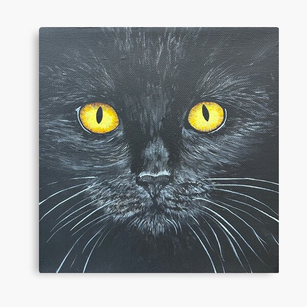 Aperçu de l'œuvre Chat noir LH créée et vendue par Natty D.