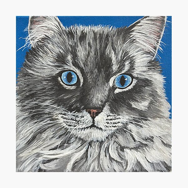 Item preview, LH gray cat designed and sold by Natty D.
