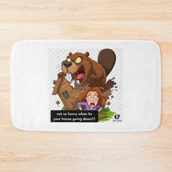 Item preview, Not So Funny/Beaver designed and sold by Hurdd.