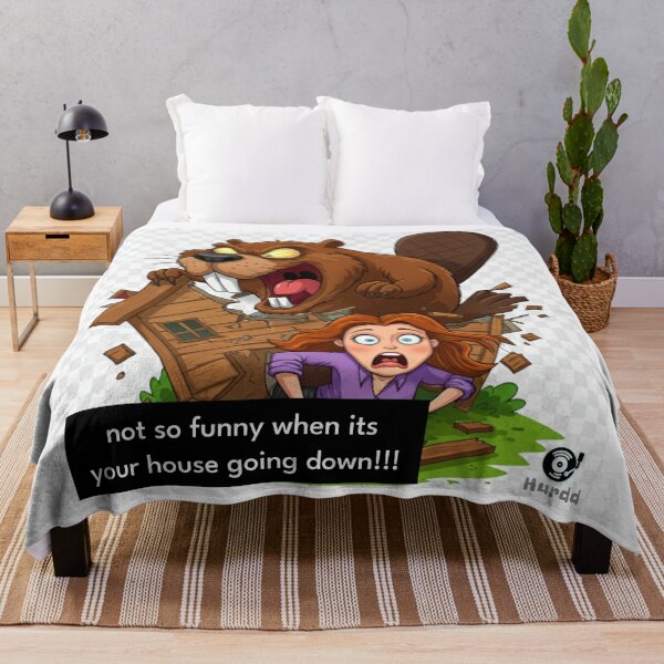 Item preview, Not So Funny/Beaver designed and sold by Hurdd.