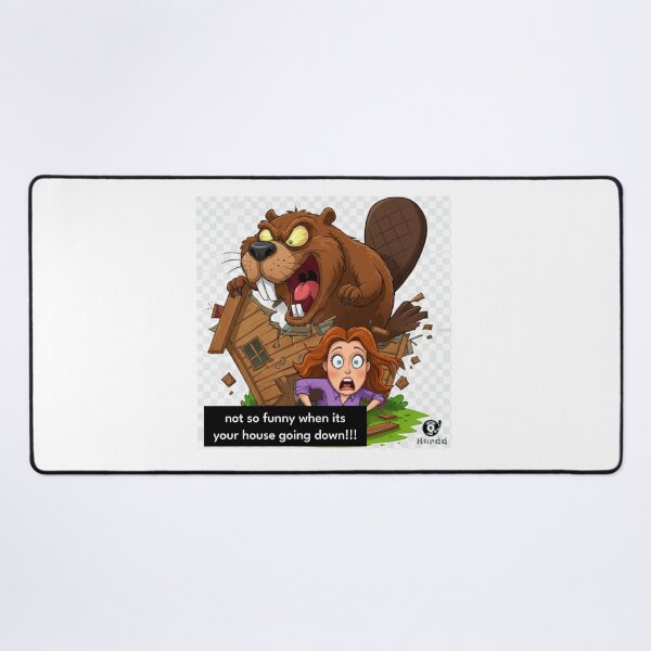 Item preview, Not So Funny/Beaver designed and sold by Hurdd.