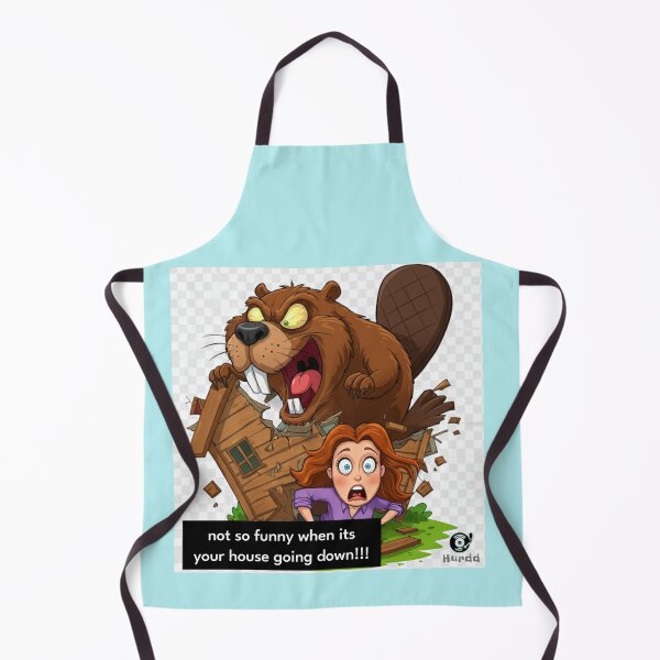 Item preview, Not So Funny/Beaver designed and sold by Hurdd.