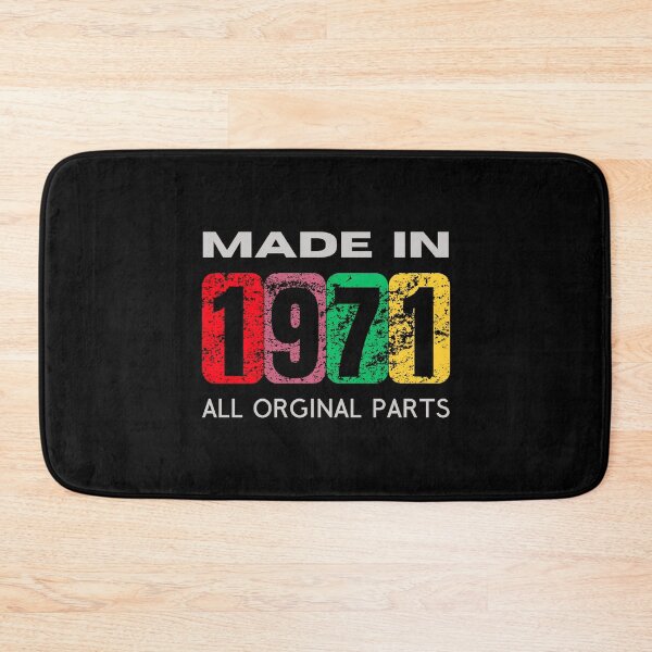 Item preview, Vintage 1971 - All Original Parts | 50th Birthday Retro Design designed and sold by Psycho-Crazy.