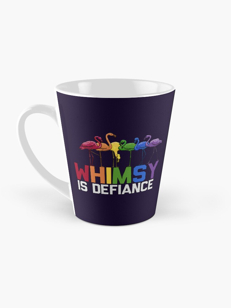 Thumbnail 3 of 4, Coffee Mug, Whimsy Is Defiance designed and sold by artbyveya.