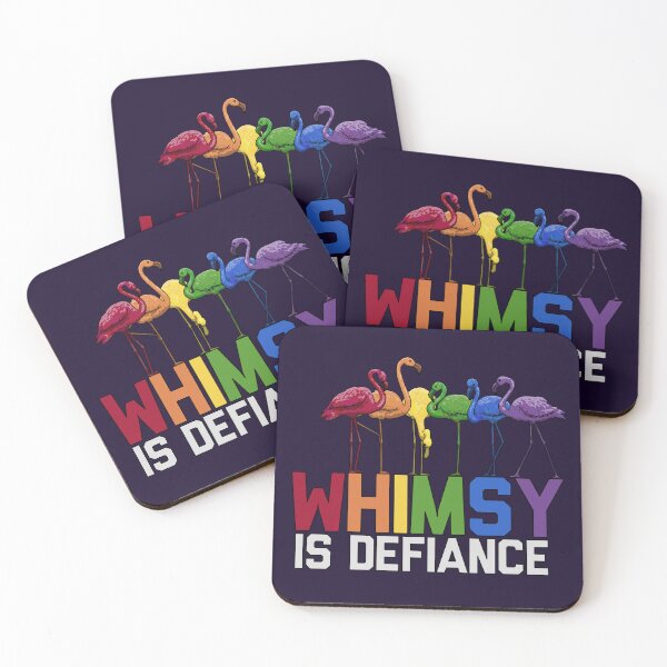 Item preview, Whimsy Is Defiance designed and sold by Art by Veya.
