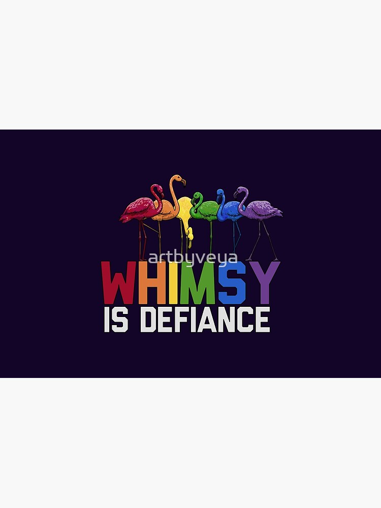 Thumbnail 2 of 2, Laptop Sleeve, Whimsy Is Defiance designed and sold by artbyveya.
