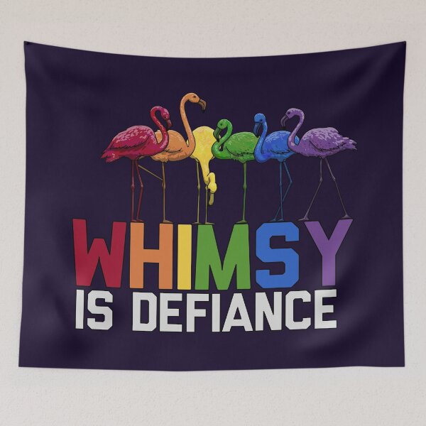 Item preview, Whimsy Is Defiance designed and sold by Art by Veya.