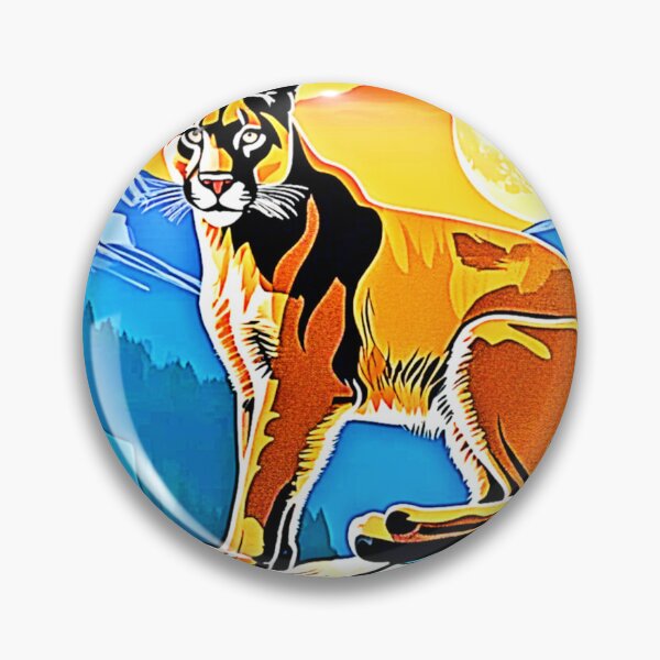 Item preview, Cougar Peak: Mountain Majesty Art designed and sold by Health And Fitness Posts e-Store.