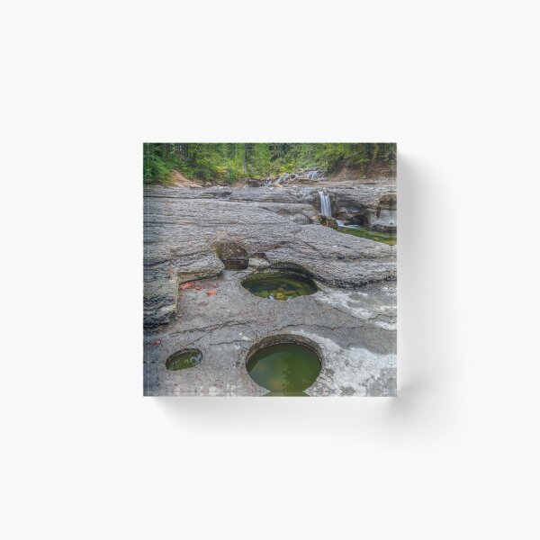 Item preview, Browns River Potholes Vancouver Island designed and sold by LarsOlofPhoto.