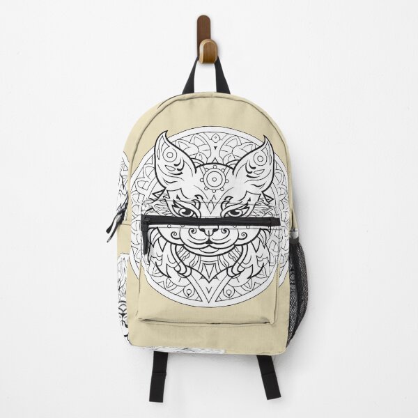 Item preview, Cat Coloring Page Pattern  designed and sold by DavidColoring.