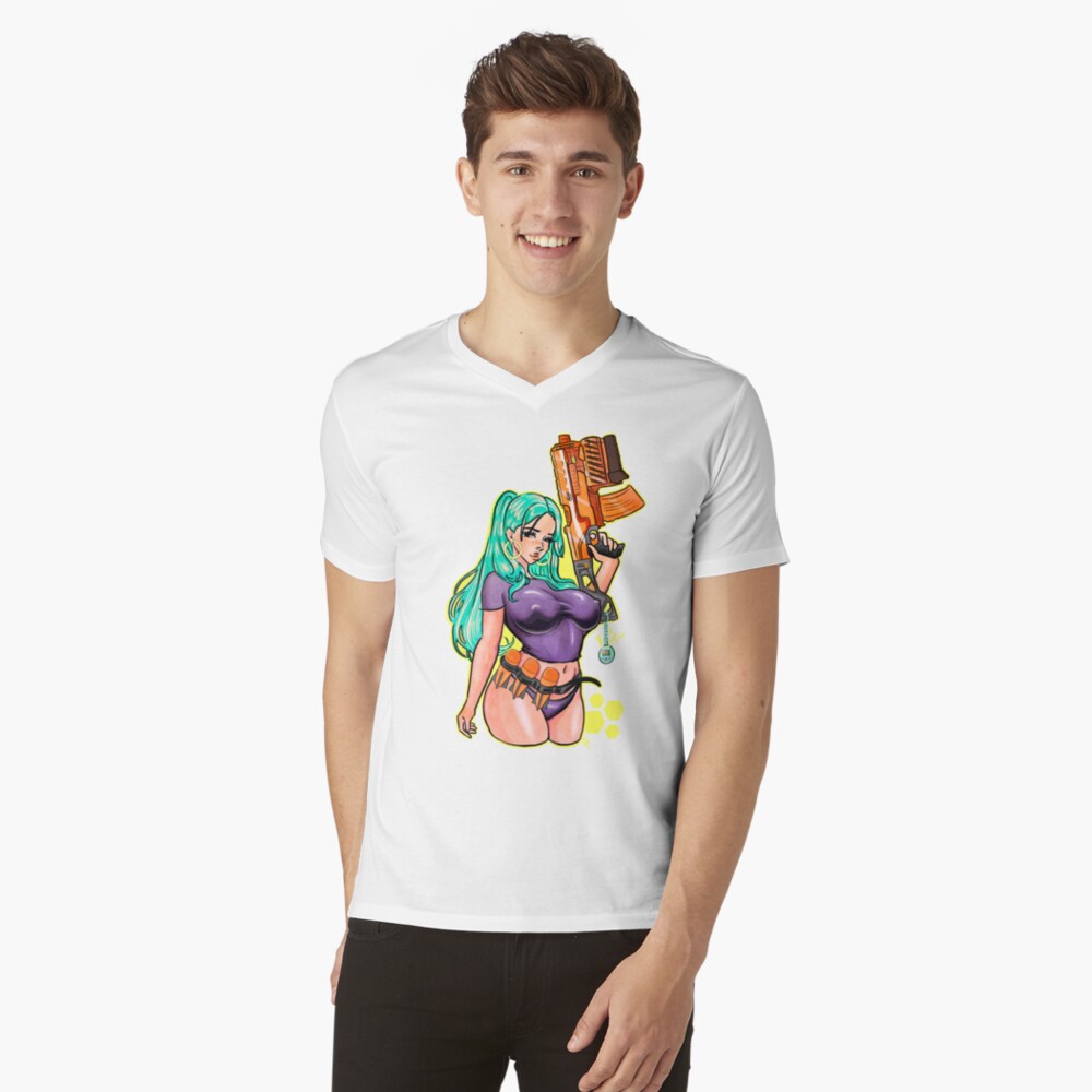 Item preview, V-Neck T-Shirt designed and sold by OutSideToy.