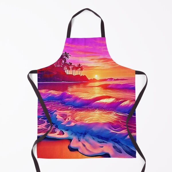 Item preview, Tropical Sunset: Beach Glow Art designed and sold by Health And Fitness Posts e-Store.