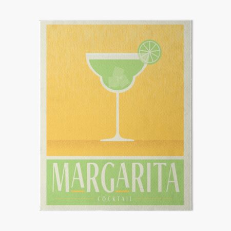 Artikel-Vorschau von Lime Margarita Cocktail Vintage Poster Design mit verschiedenen Gläsern und Garnituren, designt und verkauft von Jdawnink.