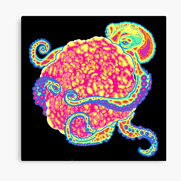 Item preview, Black nuclear octopus  designed and sold by Radicalyul.