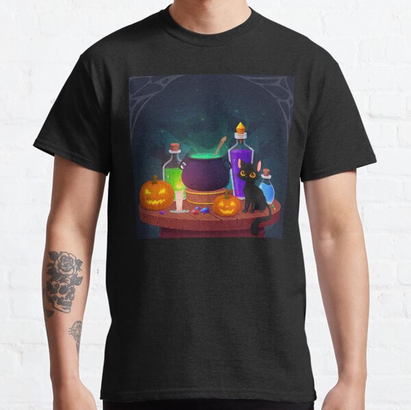 Aperçu de l'œuvre Conception d'Halloween avec des objets de sorcière et de magie. créée et vendue par KotVandal.