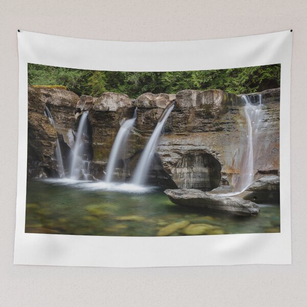 Item preview, Browns River Falls Vancouver Island designed and sold by LarsOlofPhoto.