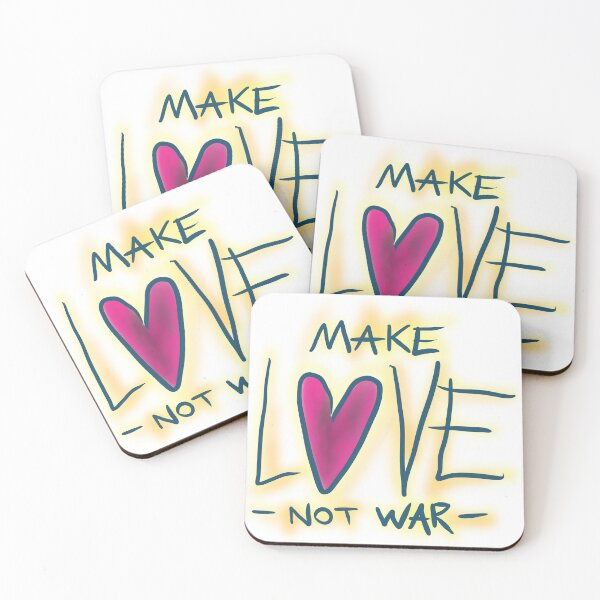 Item preview, Make love not peace designed and sold by weedstamps.