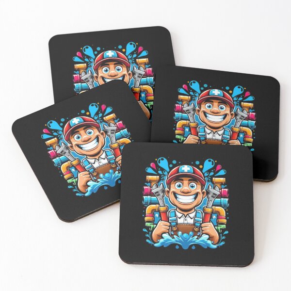 Item preview, construction plumber designed and sold by EuropeanPrints.
