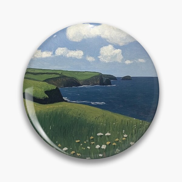 Item preview, Cornwall | Post-impressionist painting style designed and sold by ComicsFactory.