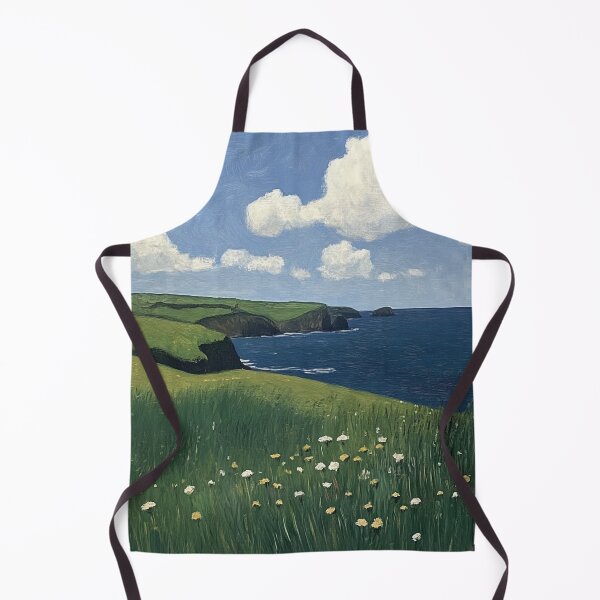 Item preview, Cornwall | Post-impressionist painting style designed and sold by ComicsFactory.