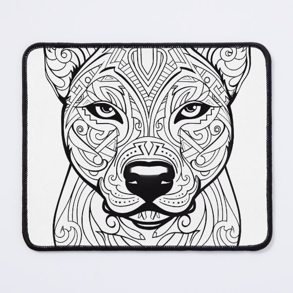 Item preview, Dog #5 Coloring Page Pattern  designed and sold by DavidColoring.