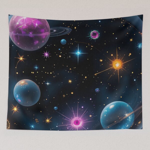 Item preview, "Cosmic Bubble Universe - Mesmerizing Space Art Design designed and sold by latelierdechris.