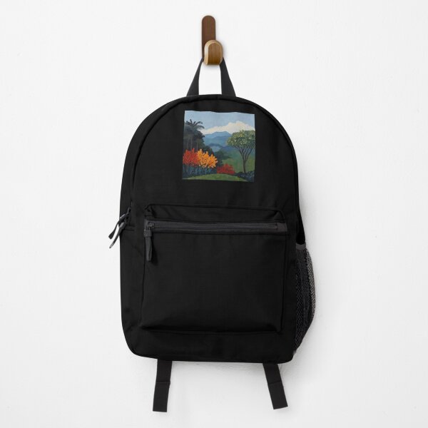 Item preview, Costa Rica landscape | Post-impressionist painting style designed and sold by ComicsFactory.