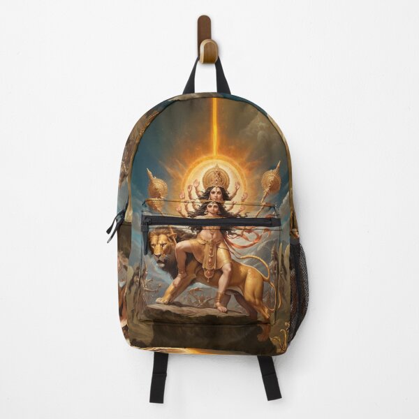 Item preview, Hindu Goddess Durga Warrior Mythological Art designed and sold by PrometheusStyle.