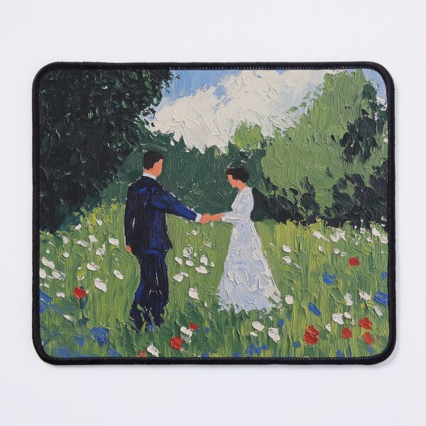 Item preview, Couples | Post-impressionist painting style designed and sold by ComicsFactory.
