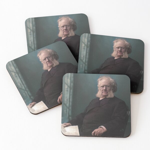 Item preview, Henrik Ibsen in 1868 designed and sold by 19th Century in Color.