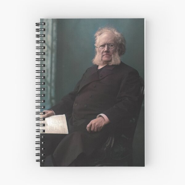 Item preview, Henrik Ibsen in 1868 designed and sold by 19th Century in Color.