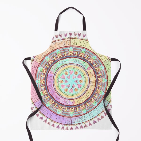 Item preview, Mandala 'believe in yourself - you are enough designed and sold by weedstamps.