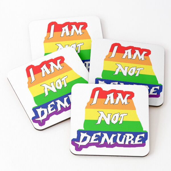 Item preview, I Am Not Demure designed and sold by PixelCraftArt.