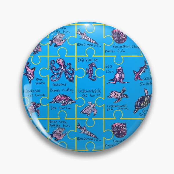 Item preview, Sea Change Jigsaw Digital Artwork designed and sold by snoozyfaeriearttt.