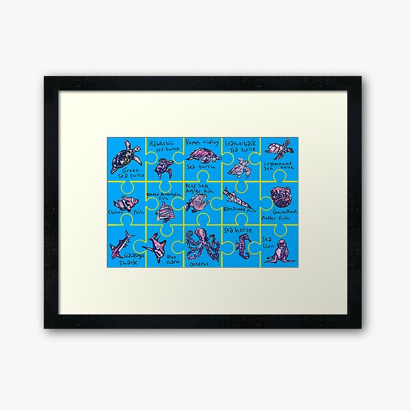 Item preview, Sea Change Jigsaw Digital Artwork designed and sold by handoesarttt.