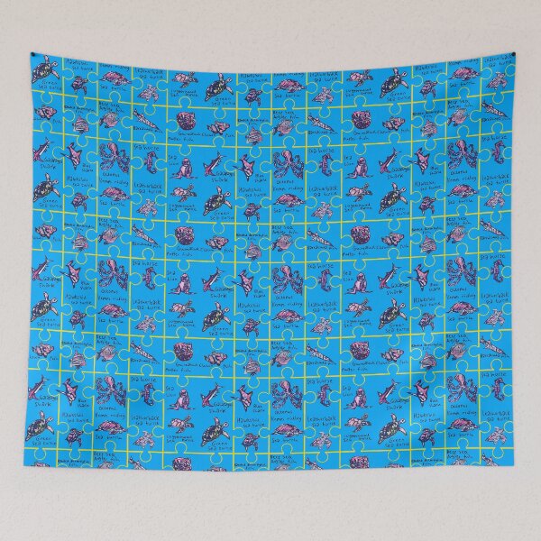 Item preview, Sea Change Jigsaw Digital Artwork designed and sold by snoozyfaeriearttt.
