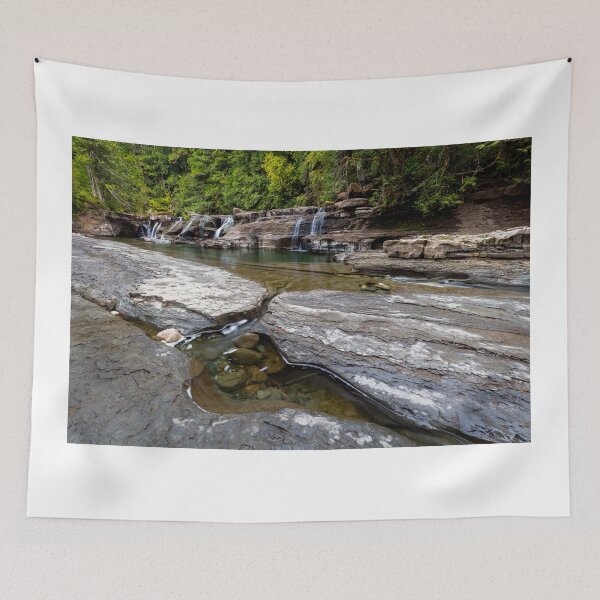Item preview, Browns River Falls Vancouver Island designed and sold by LarsOlofPhoto.