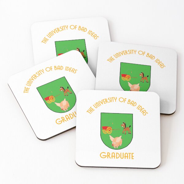 Item preview, University badge Bad idea  designed and sold by JamesDunican.