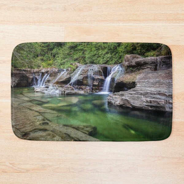 Item preview, Browns River Falls Vancouver Island designed and sold by LarsOlofPhoto.