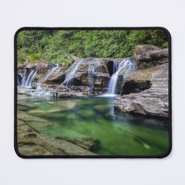 Item preview, Browns River Falls Vancouver Island designed and sold by LarsOlofPhoto.