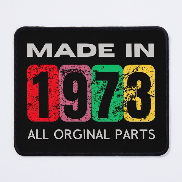 Item preview, Made in 1973 - Vintage 50th Birthday Original Parts Design designed and sold by Psycho-Crazy.