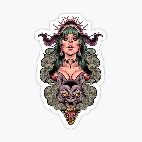 Item preview, Witch of the wolves  designed and sold by OutSideToy.