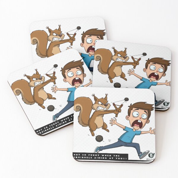 Item preview, Not So Funny/Squirrel designed and sold by Hurdd.