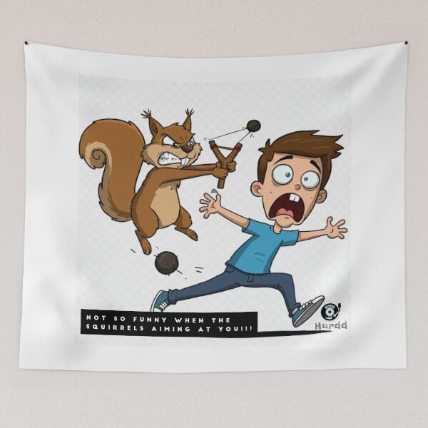 Item preview, Not So Funny/Squirrel designed and sold by Hurdd.