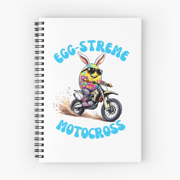 Item preview, Egg-Streme Motocross - Easter saying design designed and sold by Channel1Design.