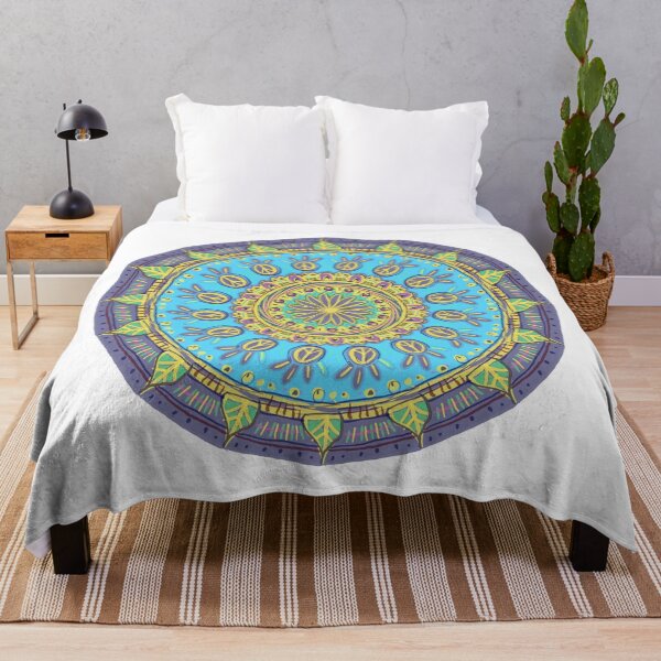 Item preview, Mandala for peace in the world designed and sold by weedstamps.