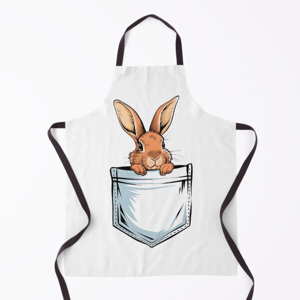 Item preview, rabbits gift Easter bunny Rabbit in the pocket designed and sold by SlocifieShop.