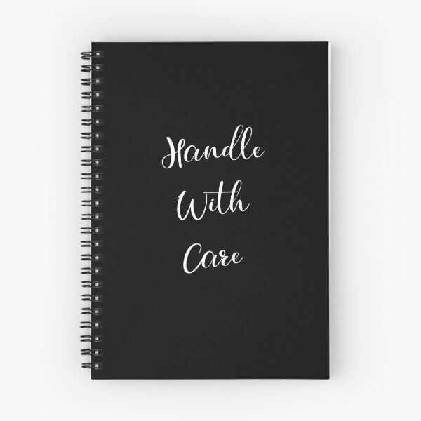 Item preview, Handle With Care Black and White designed and sold by Erkadesign.